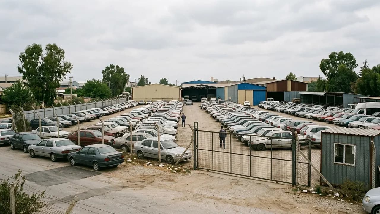 Adana yediemin otoparkı dış görünüşü