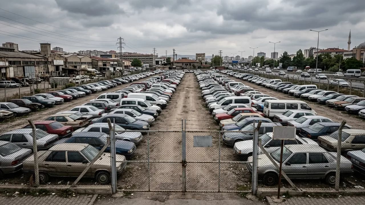 Ankara yediemin otoparkı dış görünüşü