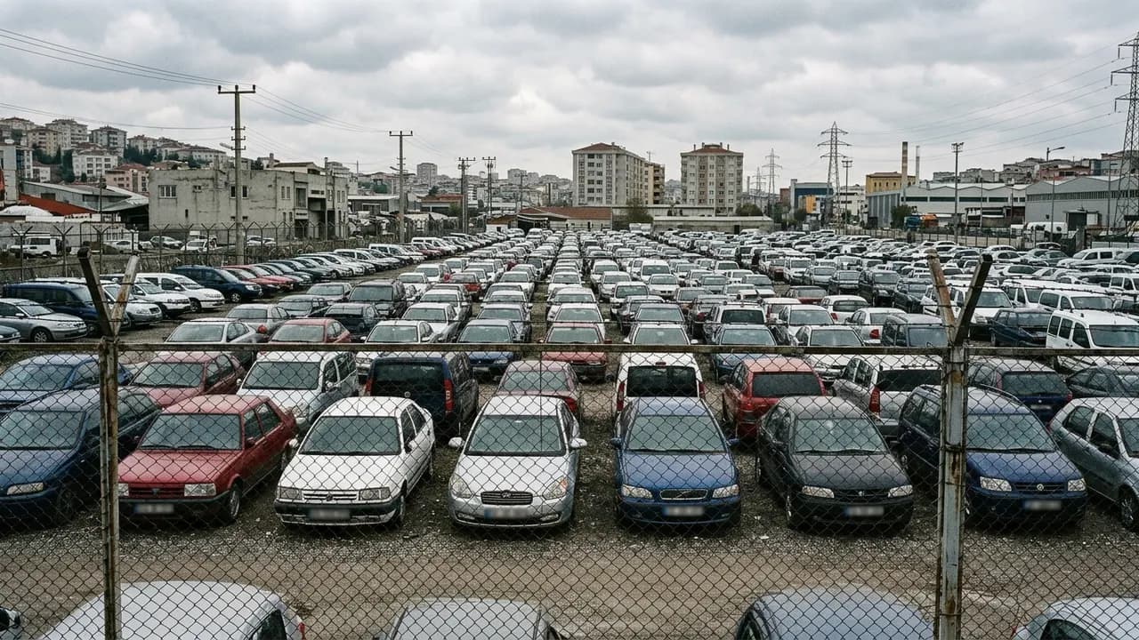 İstanbul yediemin otoparkı dış görünüşü